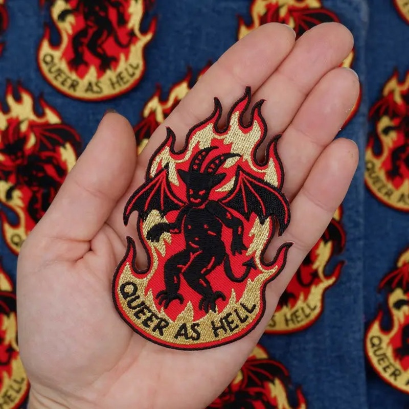 Cat Coven Patch: Queer As Hell