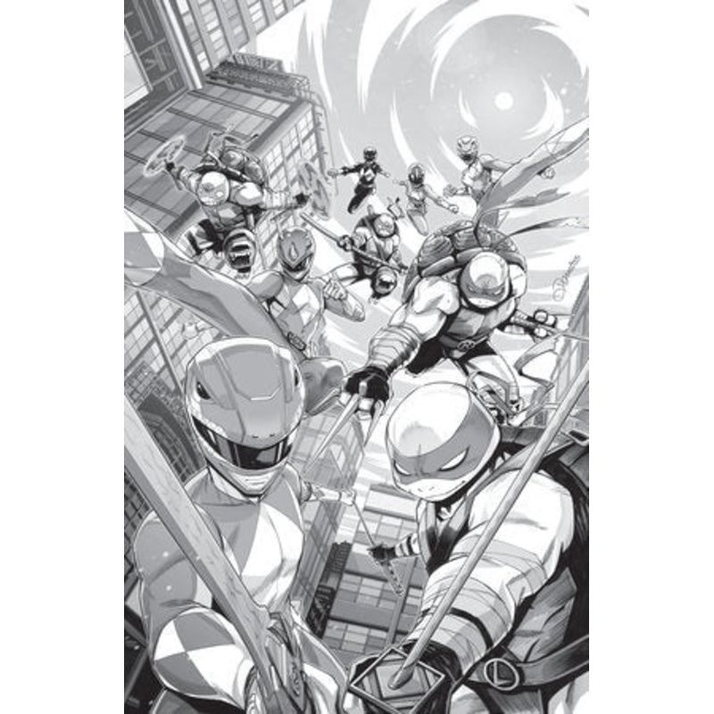 MMPR TMNT III #1 CVR G 1:10 INCV (Full Art, Zonno)[1:10]