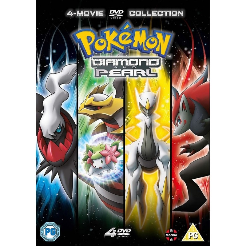 Pokmon Movies 10-13 Collection - DVD