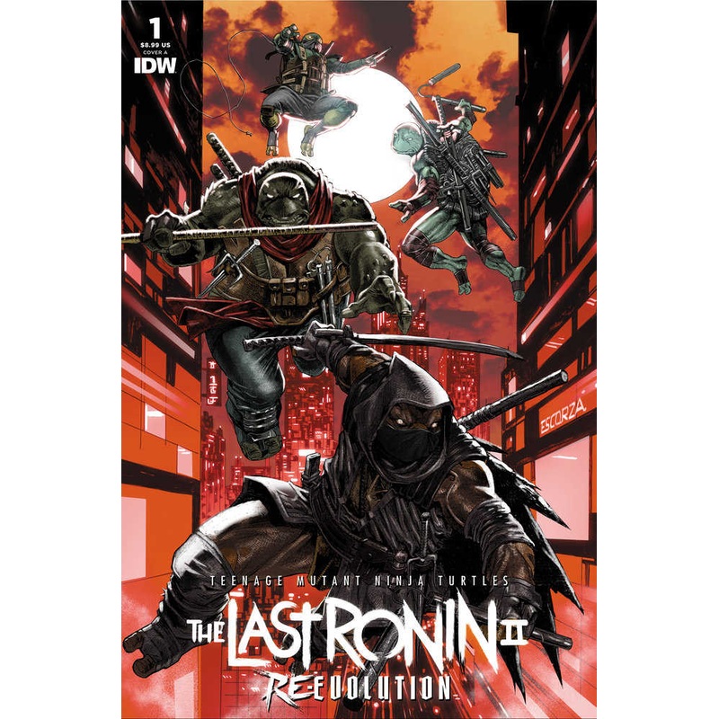 Teenage Mutant Ninja Turtles: The Last Ronin II--Re-Evolution #1 Cover A (Escorzas)