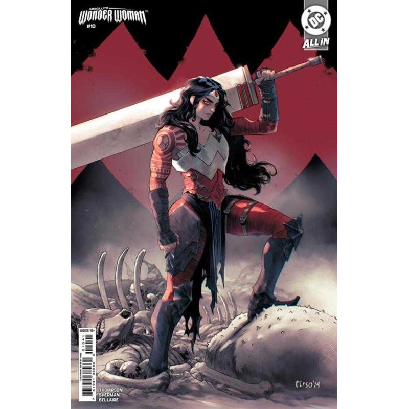 Absolute Wonder Woman #10 Cover D Tirso Card Stock 1:25 Ratio Variant
