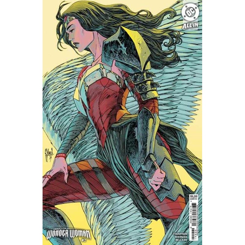 Absolute Wonder Woman #2 2nd Print Cover B Guillem March Card Stock Variant