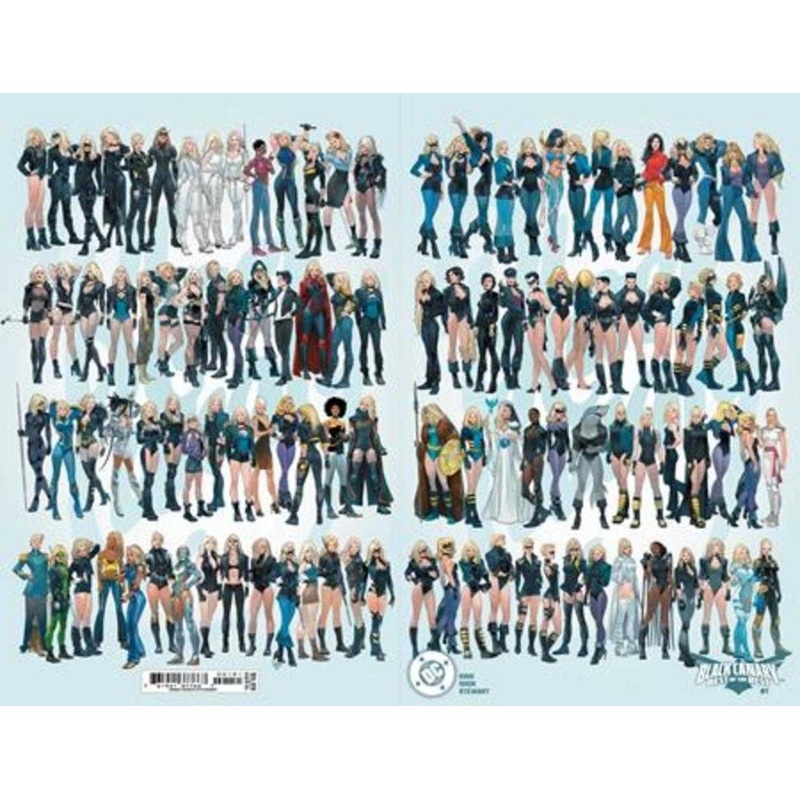 Black Canary Best Of The Best #1 (Of 6) Cover C Otto Schmidt Wraparound Card Stock Variant