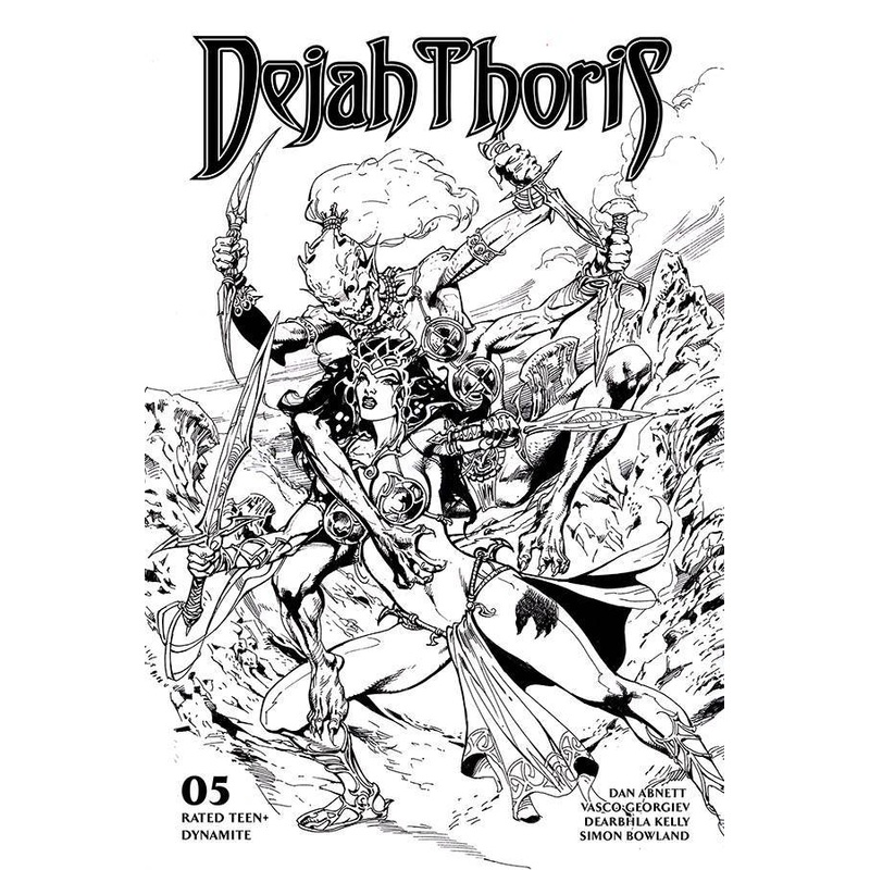 DEJAH THORIS (2019) #5 1:7 CASTRO B&W FOC INCV