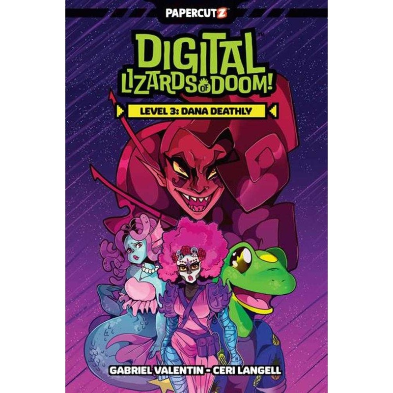 Digital Lizards Of Doom Graphic Novel Volume 03 Level 3 Dana Deathly