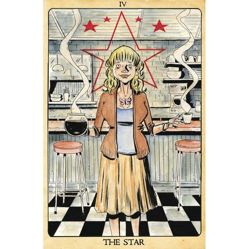 Minor Arcana #4 Cover C Tarot Card 10 Copy Ratio Variant Edition Lemire