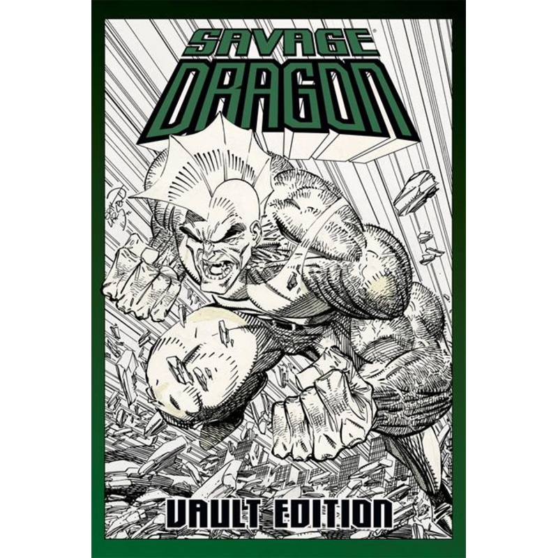 Savage Dragon Vault Edition HC Vol 01 w/ Signed Bookplate!