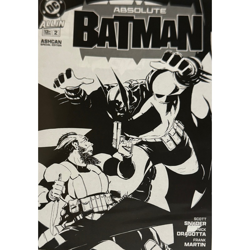 ABSOLUTE BATMAN #2 NYCC ASHCAN SPECIAL EDITION AU