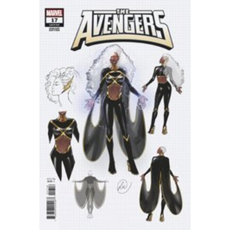 AVENGERS #17 INCV 1:10 LUCAS WERNECK DESIGN VAR