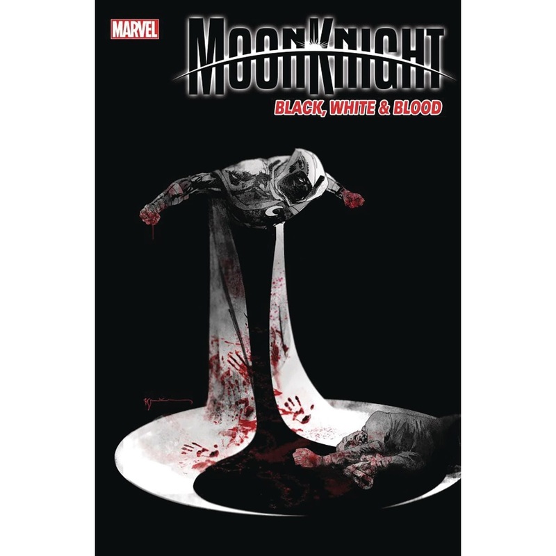 DF MOON KNIGHT BLACK WHITE & BLOOD #1 CGC GRADED 9.6