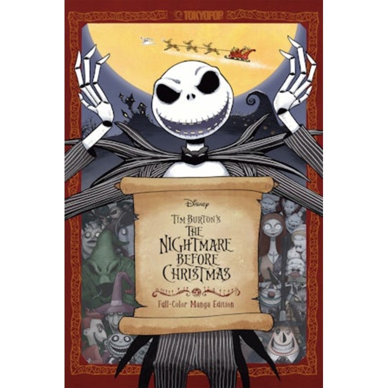 Disney Manga: Tim Burton's The Nightmare Before Christmas (Full-Color Manga Edition)