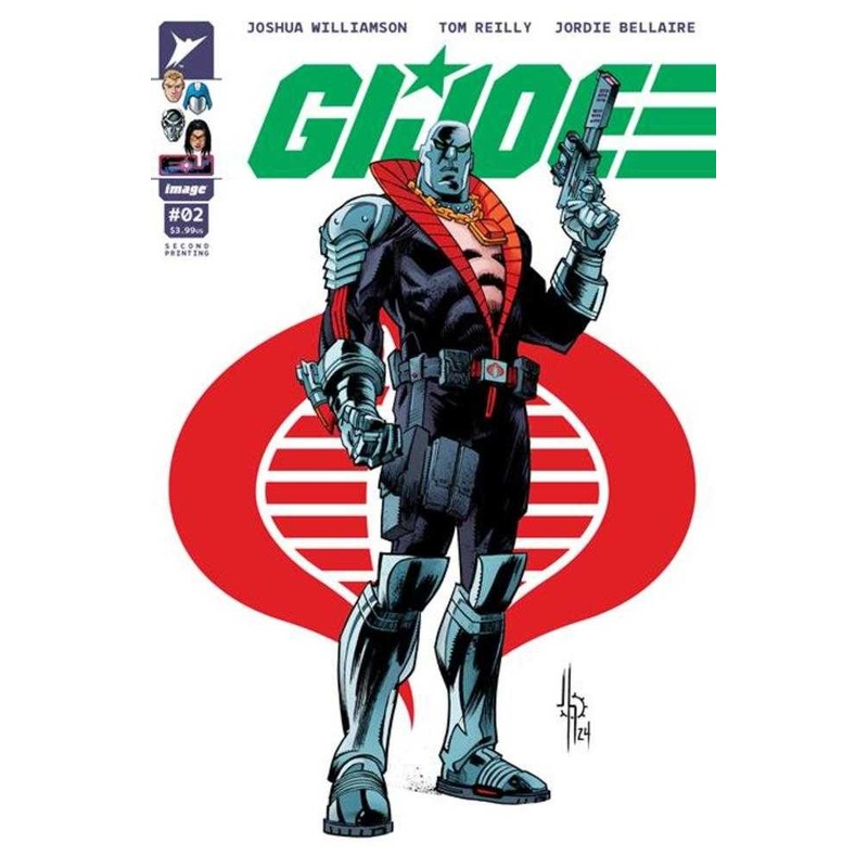 G.I. Joe #2 2nd Print Cover B Jason Howard Cobra Variant