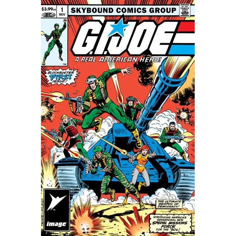 G.I. Joe A Real American Hero #1 (One Shot) Cover A Herb Trimpe & Bob McLeod Larry Hama Cut