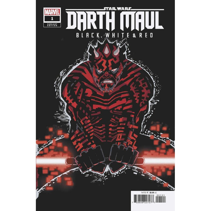 Star Wars: Darth Maul - Black, White & Red #1 Frank Miller Variant