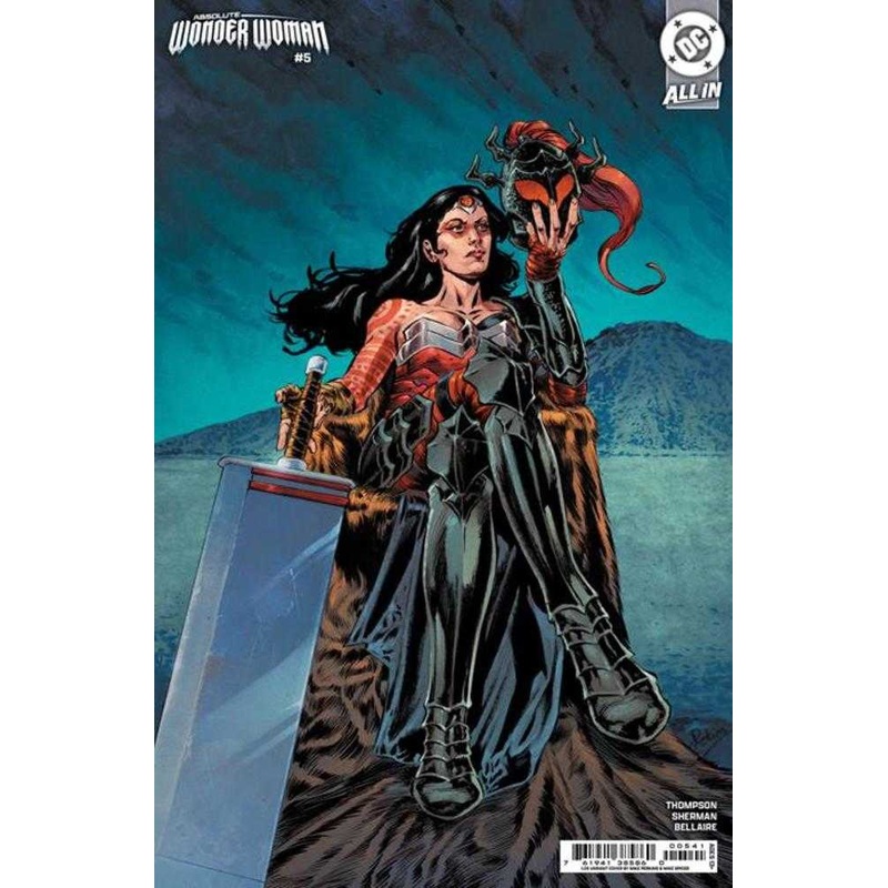 Absolute Wonder Woman #5 Cover D 1 in 25 Ratio Variant Mike Perkins Card Stock
