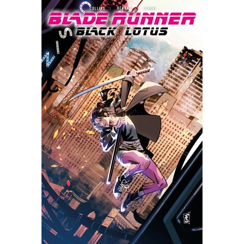 BLADE RUNNER BLACK LOTUS LAS VEGAS #2 (OF 4) CVR D FEDERICO SABBATINI VAR (MR) (15 Oct Release)