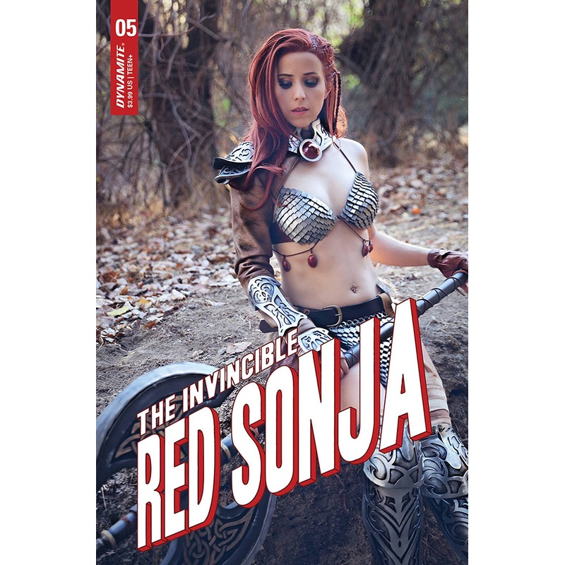 INVINCIBLE RED SONJA #5 CVR E COSPLAY