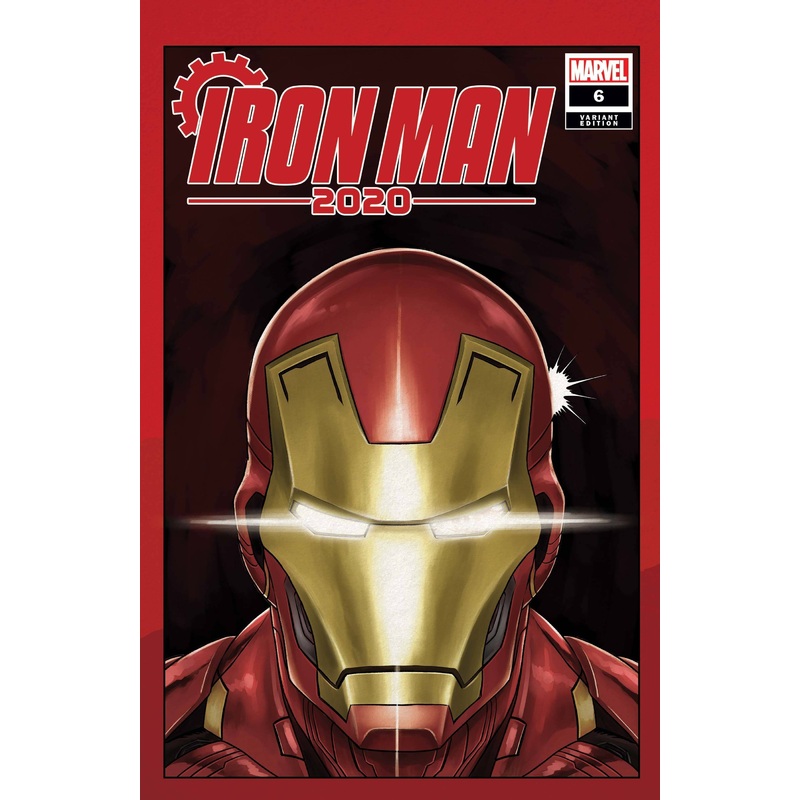 IRON MAN 2020 #6 (OF 6) SUPERLOG HEADS VAR