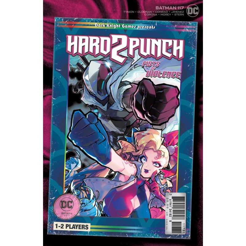 BATMAN (2016) #117 CVR C INC 1:25 ROSE BESCH RETRO GAMER CARD STOCK VAR (FEAR STATE)