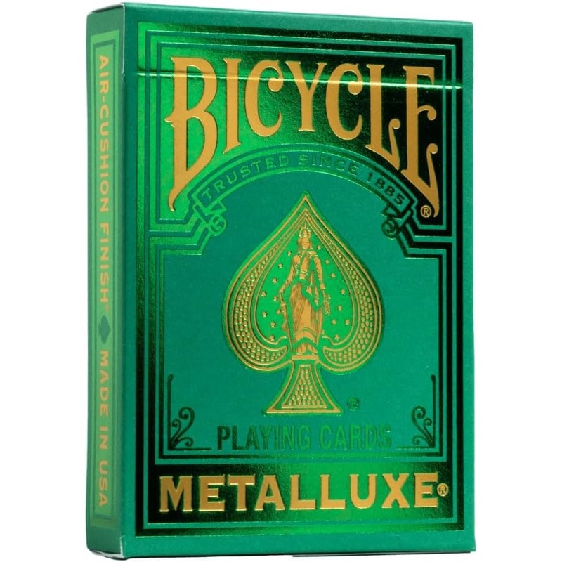 Bicycle Playing Cards: Metalluxe - Green