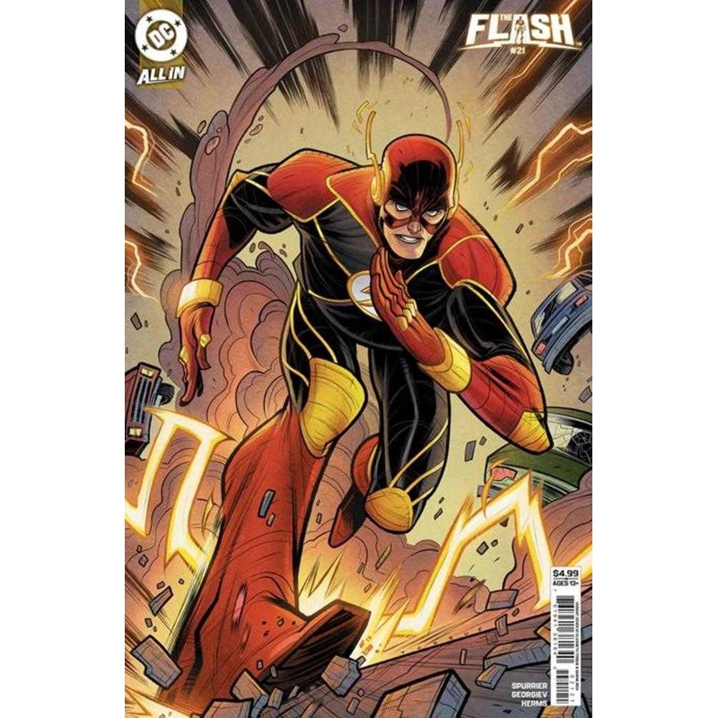 Flash #21 Cover C Elizabeth Torque Card Stock Variant