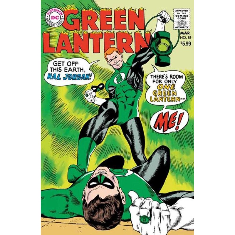Green Lantern #59 Facsimile Edition Cover B Gil Kane & Murphy Anderson Foil Variant