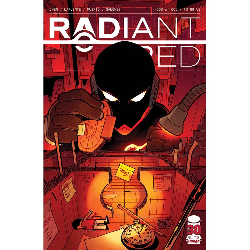 RADIANT RED #3 (OF 5) CVR A LAFUENTE & MUERTO This only, one comic book.