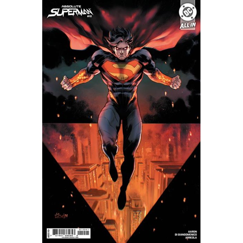 ABSOLUTE SUPERMAN #10 CVR D INC 1:25 TIRSO CARD STOCK VAR
