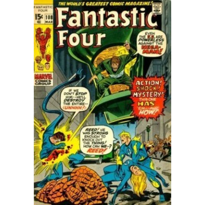 Fantastic Four (Vol. 1 1961-1996, 2003-2012, 2015, 2018) #108