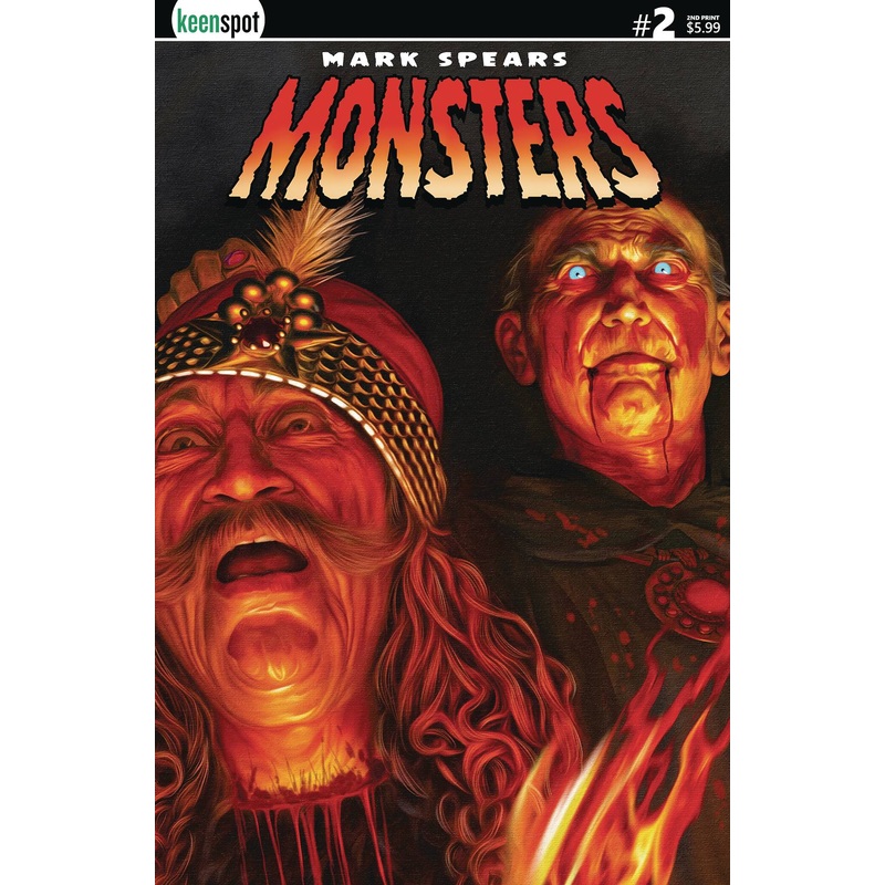 MARK SPEARS MONSTERS #2 2ND PTG CVR A BEHEADED