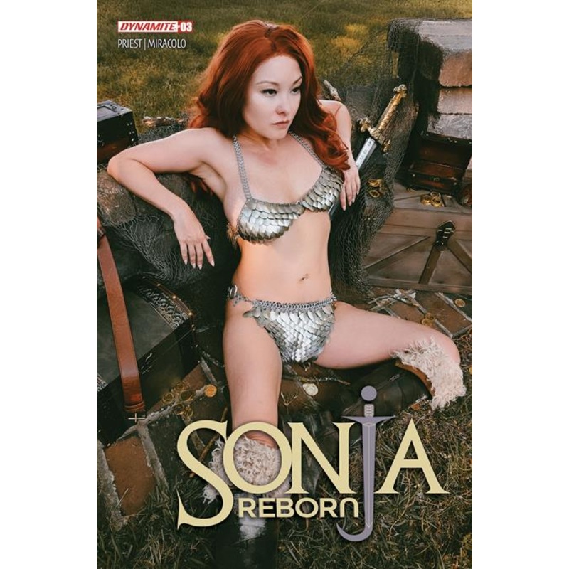 SONJA REBORN #3 CVR E COSPLAY ANI-MIA VAR (01 Oct Release)
