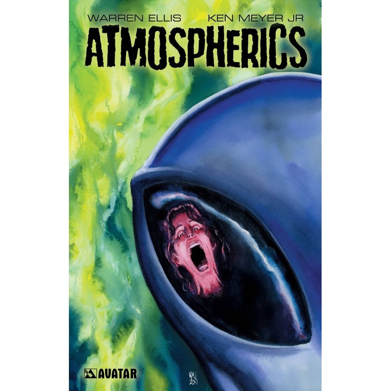 Warren Ellis Atmospherics Color Edition Sketch HC *DAMAGED*