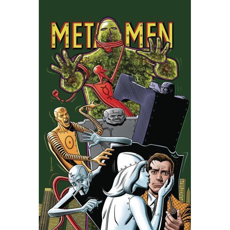 METAL MEN #9 (OF 12) CARD STOCK BRIAN BOLLAND VAR ED