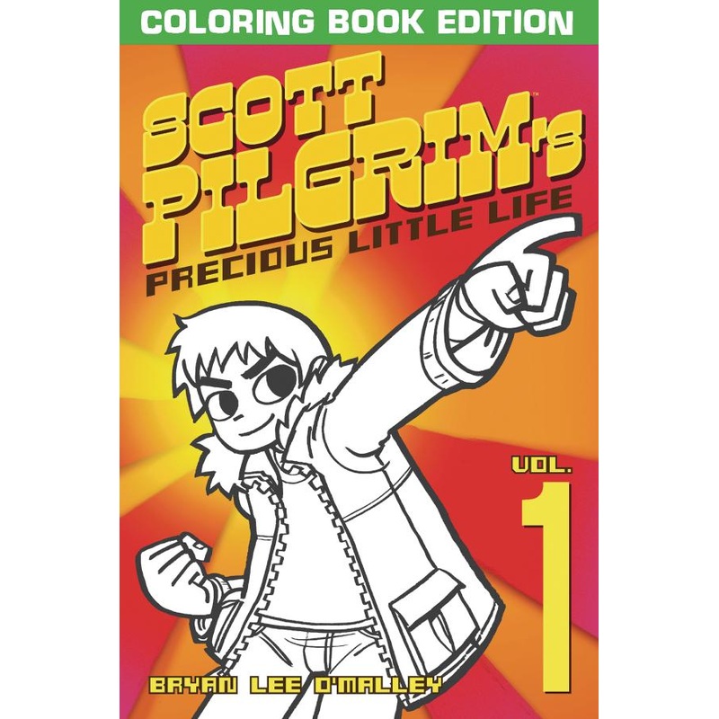 Scott Pilgrim's Precious Little Life Coloring Book