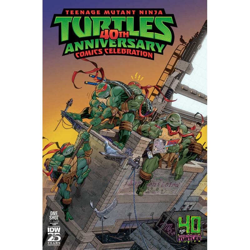 Teenage Mutant Ninja Turtles: 40th Anniversary Comics Celebration Variant 40th Anniversary (Dooney)