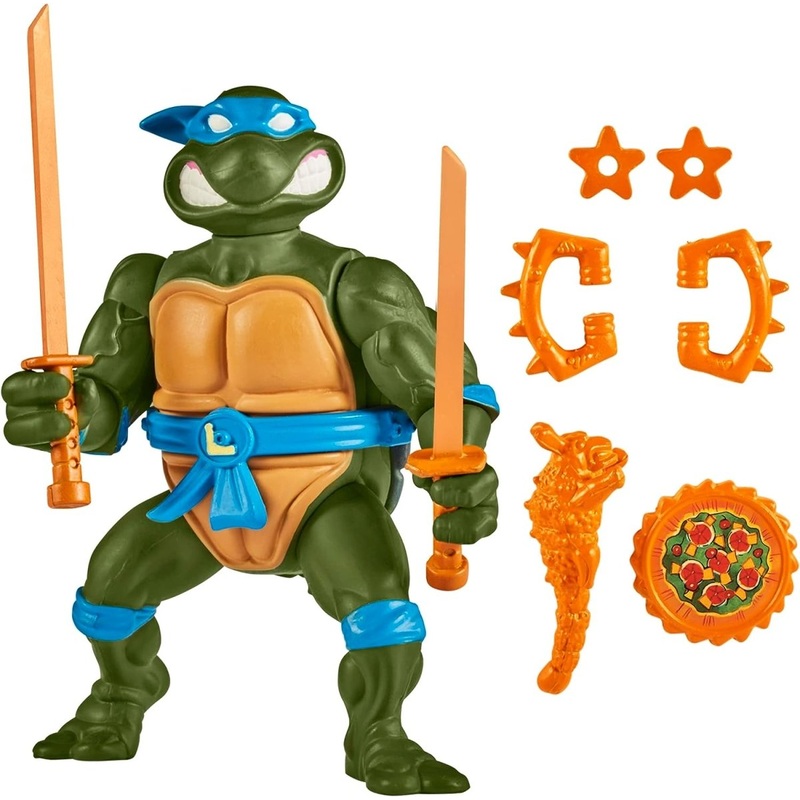 TMNT Classic Collection Leonardo With Storage Shell Action Figure