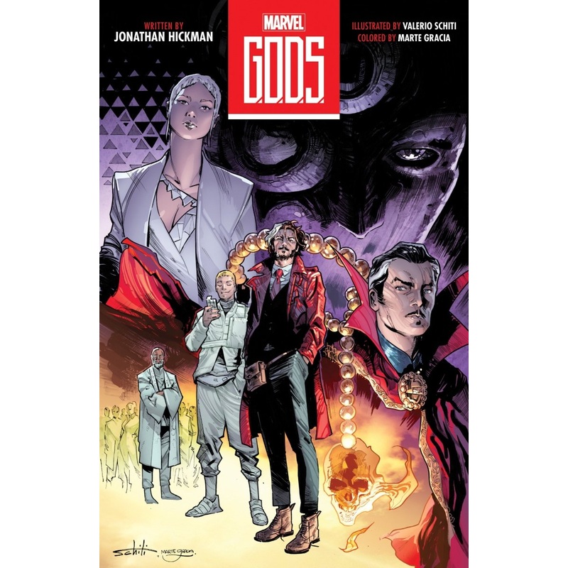 G.O.D.S. TP by Jonathan Hickman and Valerio Schiti