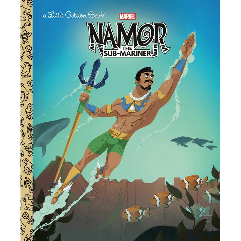 Namor The Sub-Mariner Little Golden Book (Marvel)