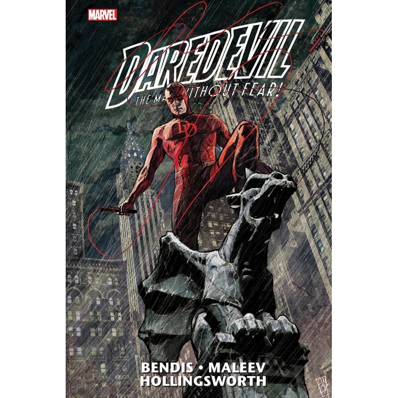Daredevil By Bendis & Maleev Omnibus Vol. 1 Maleev Cover HC [New Printing 2] *OOP* *One per Customer*