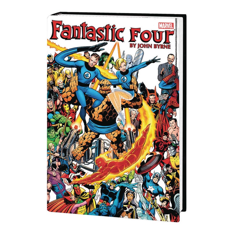 Fantastic Four By Byrne Omnibus Hardcover Volume 01 Anniversary Cover