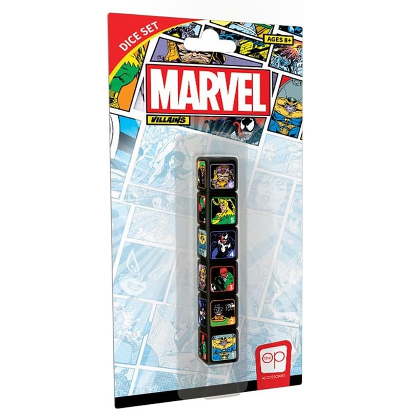 Marvel Villains d6 Dice Set (6)