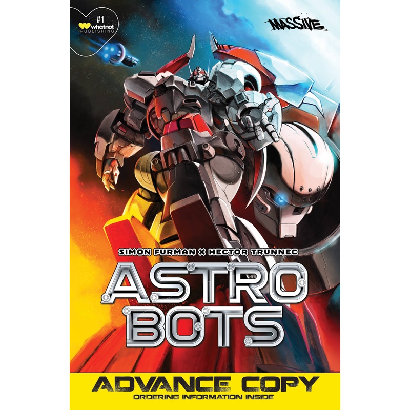 ASTROBOTS #1 ADVANCE COPY PROMO ONE PER STORE