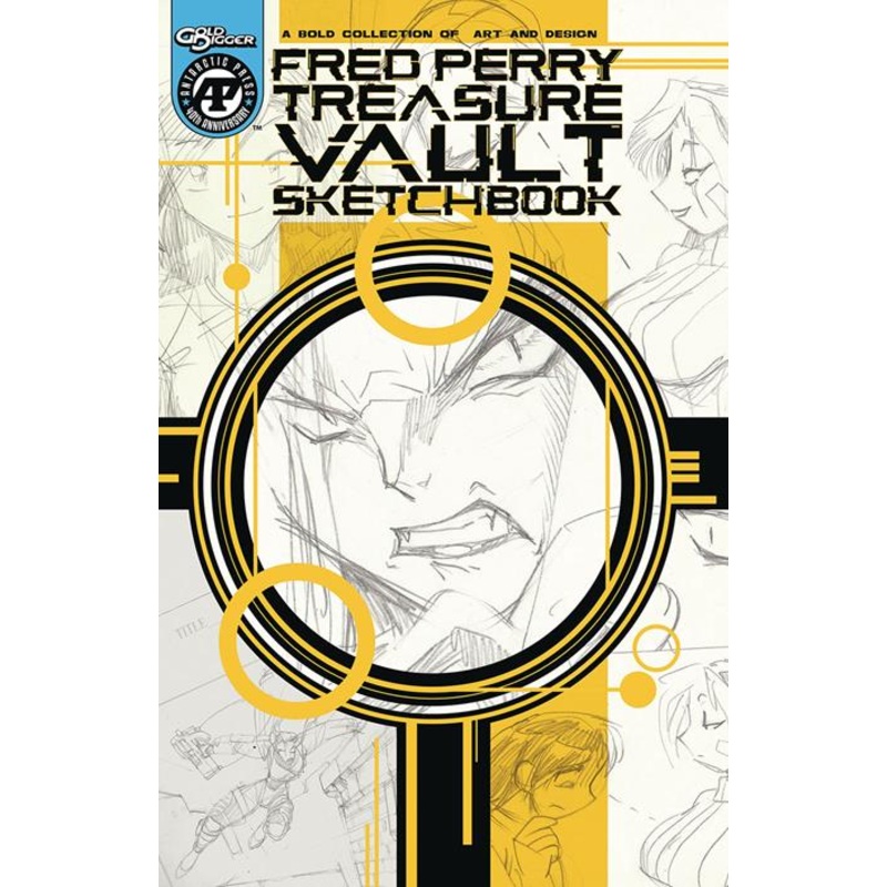 FRED PERRY TREASURE VAULT #1 CVR A FRED PERRY PENCIL SKETCH (29 Oct Release) This only, one comic book.