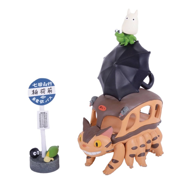 Ghibli Nosechara Series My Neighbor Totoro Catbus Stacking Figure
