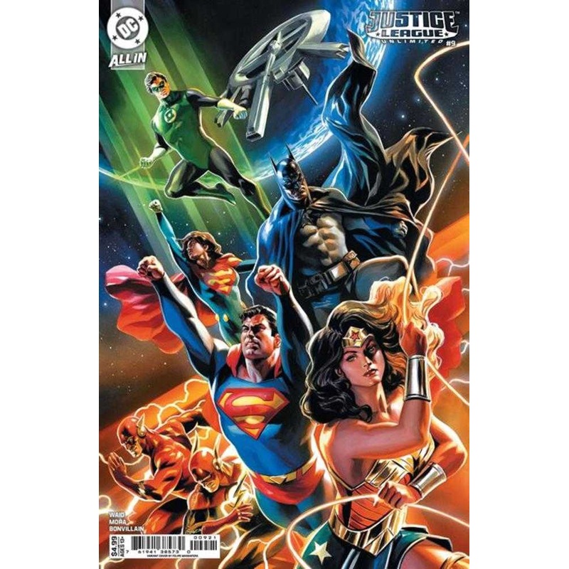 Justice League Unlimited #9 Cover B Felipe Massafera Card Stock Variant (We Are Yesterday)