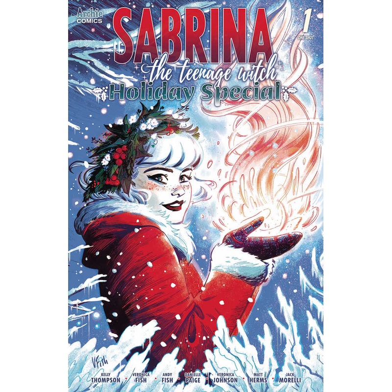 Sabrina Teenage Witch Holiday Special Cover A Fish