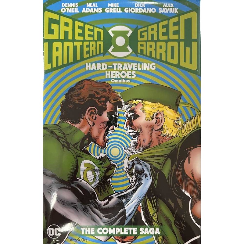 Green Lantern Green Arrow Hard-Traveling Heroes Omnibus Hardcover