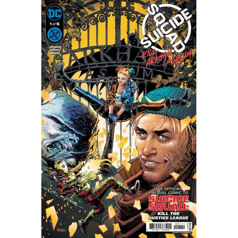 SUICIDE SQUAD KILL ARKHAM ASYLUM #1 (OF 5) CVR A DAN PANOSIAN (MR)