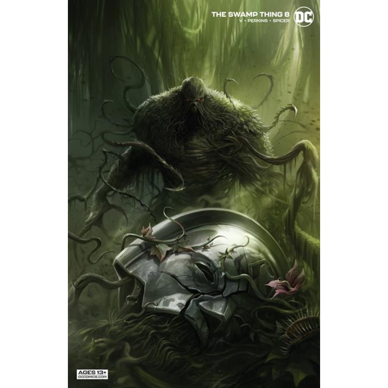 SWAMP THING #8 (OF 10) CVR B FRANCESCO MATTINA CARD STOCK VAR