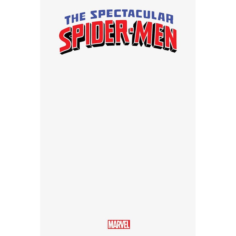 The Spectacular Spider-Men #1 Blank Cover Variant